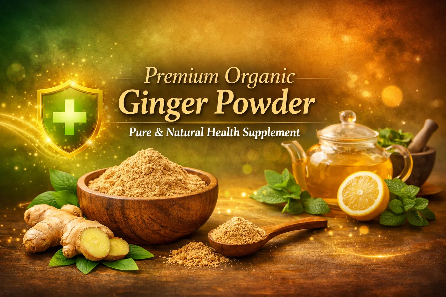 Premium Organic Ginger Powder – Pure & Natural